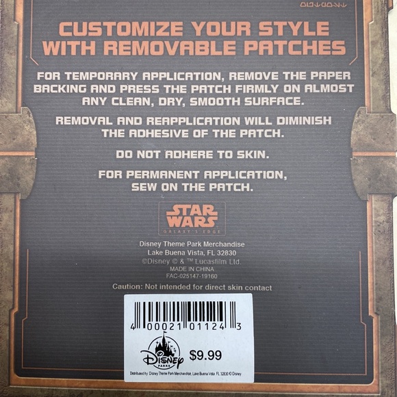 Disney Star Wars Galaxy's Edge Batuu Patch - Picture 8 of 9
